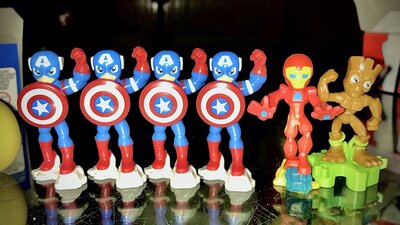 Diese kann ich problemlos  entbehren, im Zweifelsfall <br />noch andere Marvel.